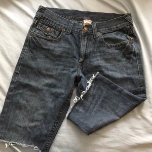 True religion jean shorts
